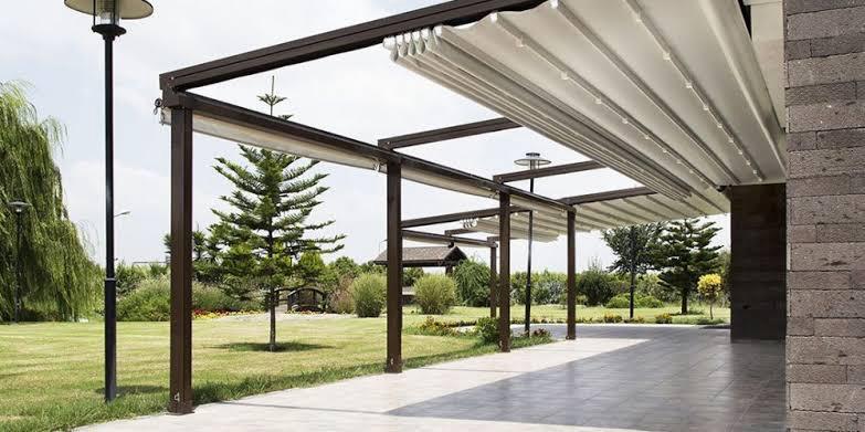 Pergola Toile Rétractable - Bell Habitat - Pergolas en Toile Rétractable : Élégance et Fonctionnalité | Bell Habitat